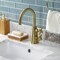 Kingston Brass Two-Handle Single-Hole Bathroom Faucet with Push Pop-Up, Brushed Brass KS2297DX - alternate 5